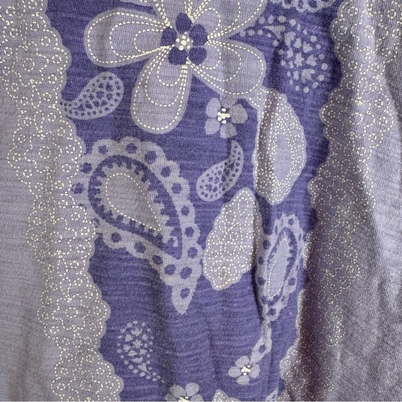 Naartjie Flutter Sleeve Purple Blouse Girls Size XL - Picture 5 of 5